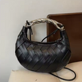 Bolsa Hobo Pequena Preta Garbo Astrid - Garboza