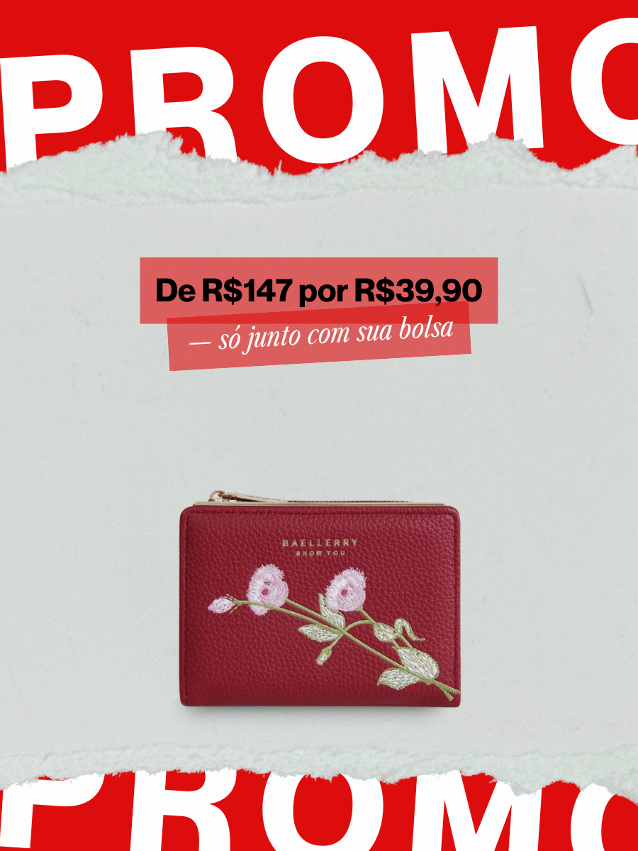 Carteira Pequena - Garbo Evelina