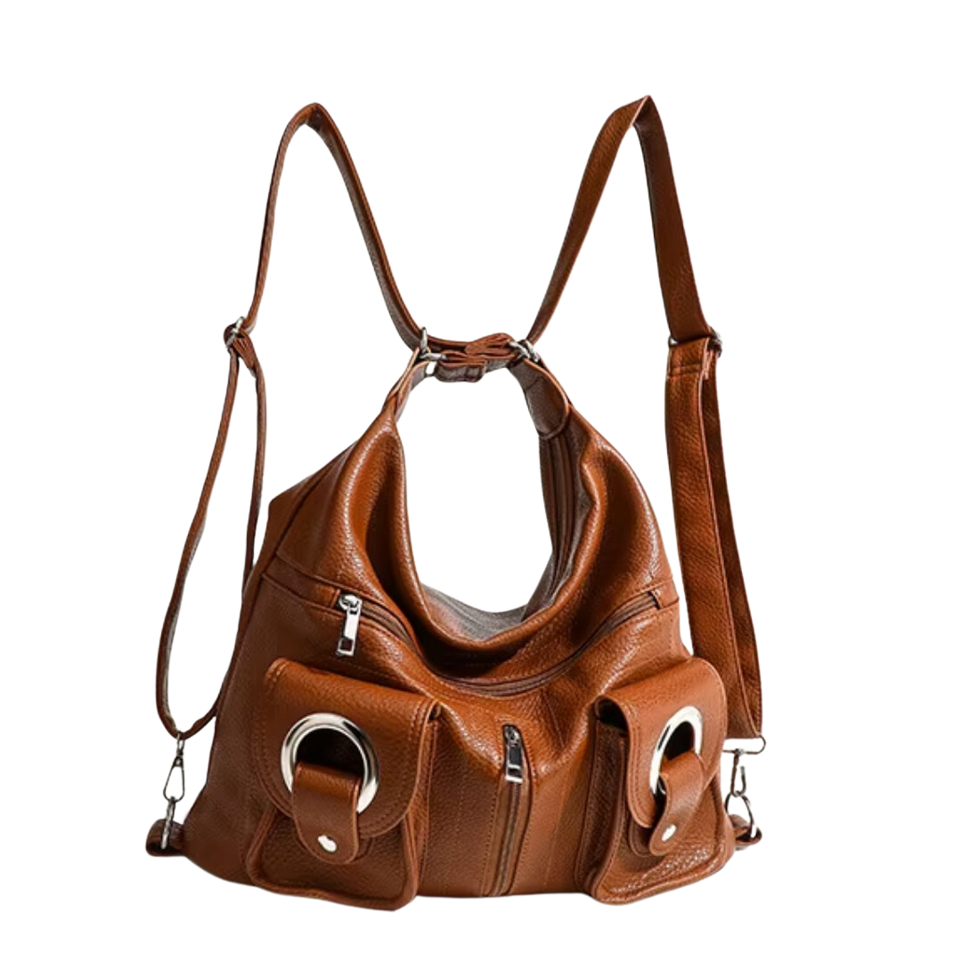 Bolsa Hobo Grande Marrom Garbo Adele - Garboza