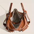 Bolsa Hobo Grande Marrom Garbo Adele - Garboza