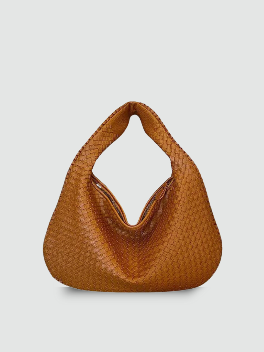 Bolsa de Ombro Grande Marrom Garbo Larissa - Garboza