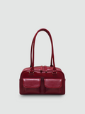 Bolsa de Ombro Média Vinho Garbo Dara - Garboza