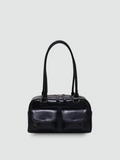 Bolsa de Ombro Média Preto Garbo Dara - Garboza