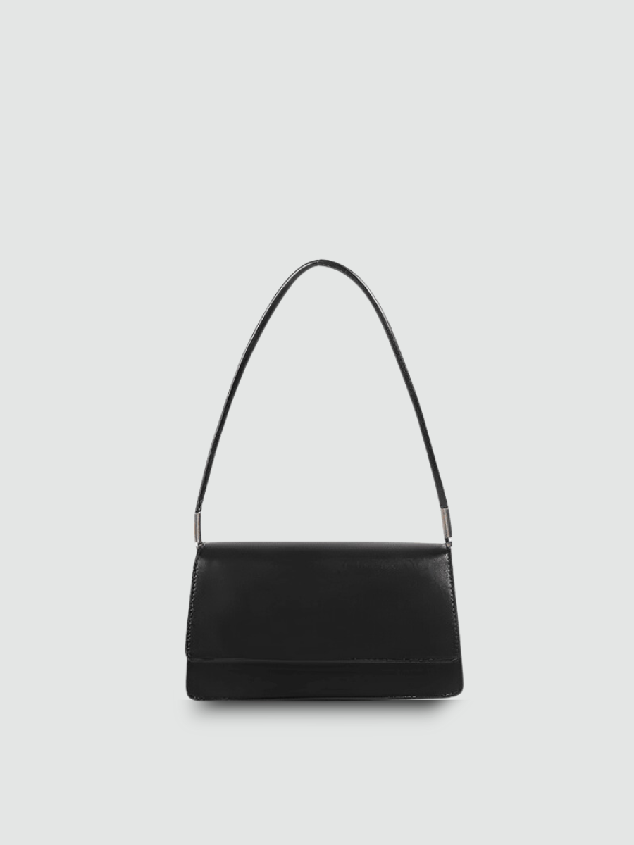 Bolsa Baguete Preta Garbo Adriana Preta - Garboza