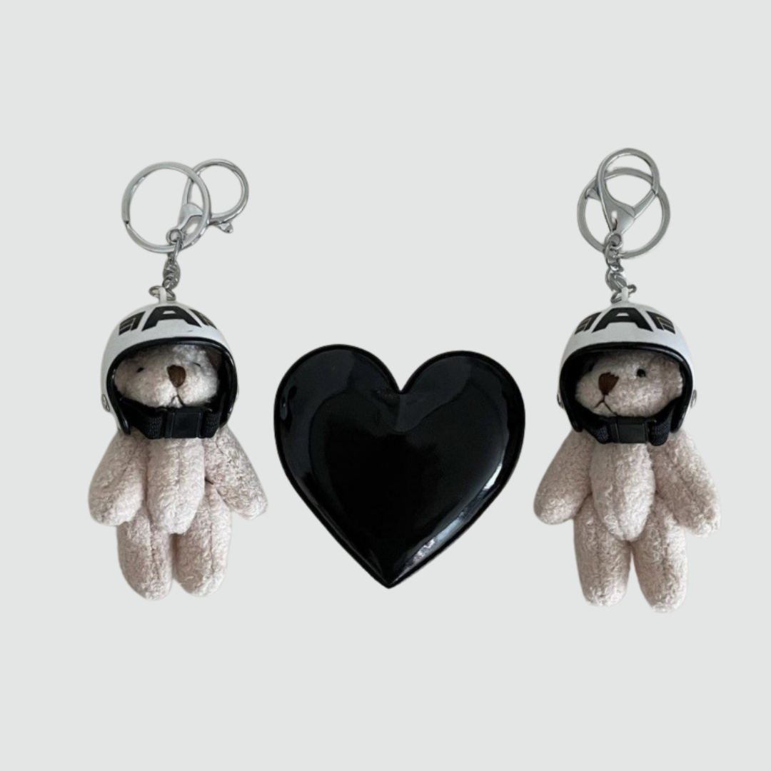 Bag Charm Motor Bear