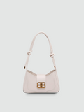 Bolsa de Ombro Média Branca Garbo Ivy - Garboza