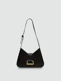 Bolsa de Ombro Média Preta Garbo Michelle - Garboza