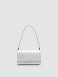 Bolsa Baguete Preta Garbo Adriana Branca - Garboza