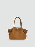 Bolsa de Ombro Média Marrom Garbo Sabrina - Garboza