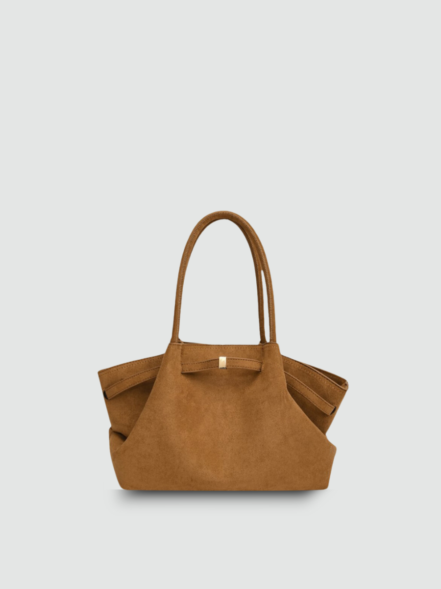 Bolsa de Ombro Média Marrom Garbo Sabrina - Garboza