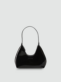 Bolsa De Ombro Pequena Preta Garbo Carolina - Garboza