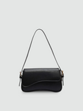 Bolsa De Ombro Pequena Preto Garbo Chiara - Garboza