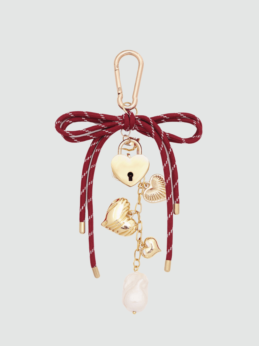 Bag Charm HeartLock