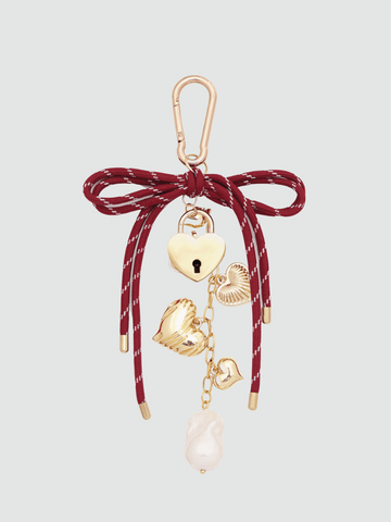 Bag Charm HeartLock