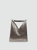 Bolsa Hobo Grande Prata Garbo Brenda - Garboza
