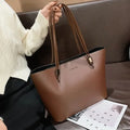 Bolsa Tote Grande Marrom Garbo Sara - Garboza