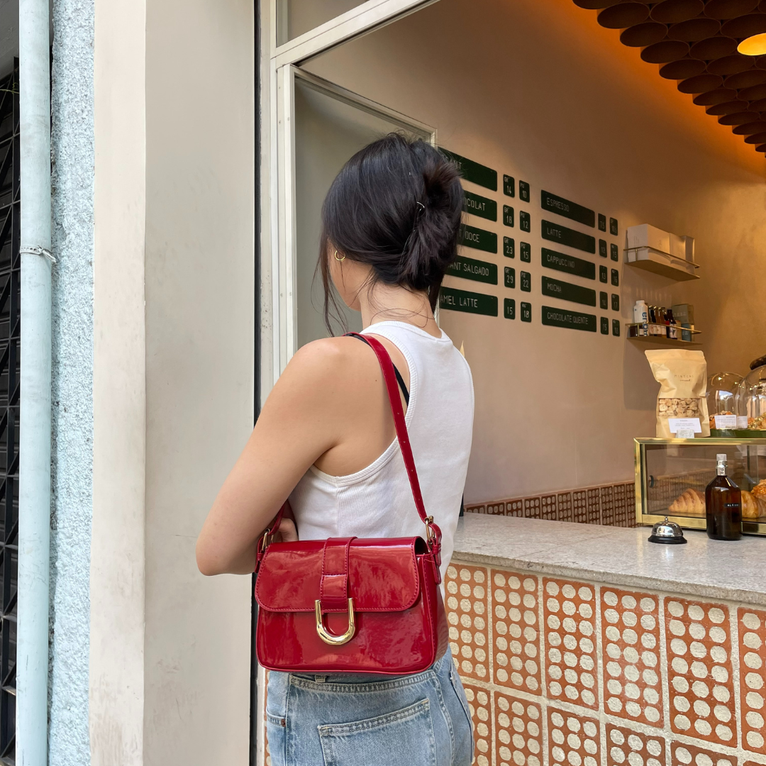 Bolsa De Ombro Pequena Garbo Géssica - Garboza