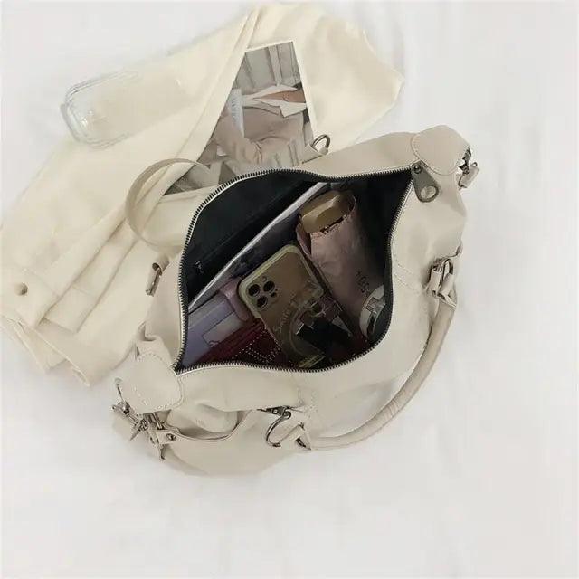 Bolsa Tote Off White Garbo Cíntia - Garboza