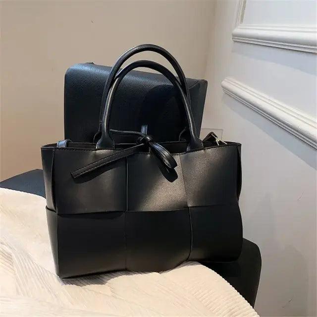 Bolsa Tote Preta Garbo Letícia - Garboza