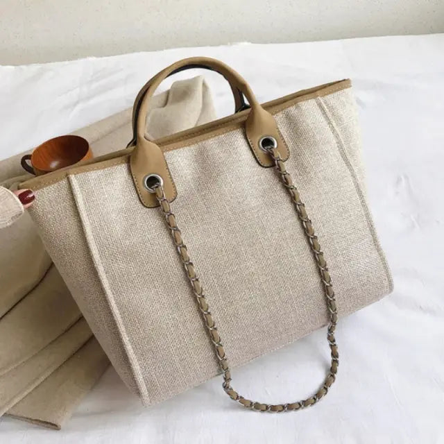 Bolsa Tote Grande Garbo Nicole - Garboza