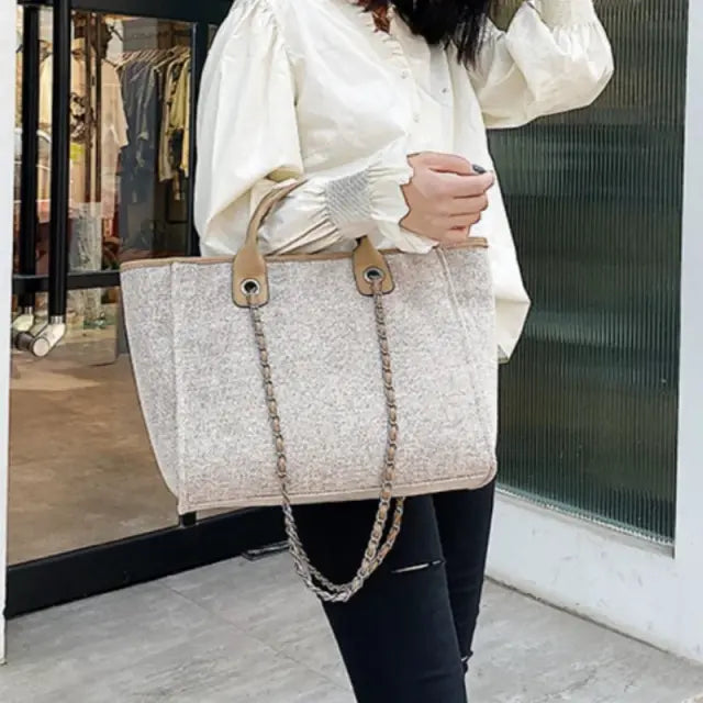 Bolsa Tote Grande Garbo Nicole - Garboza